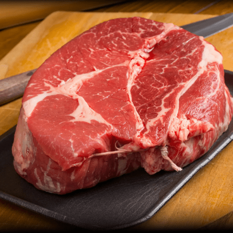 Frozen Beef Chuck Bone Roast (Boneless)